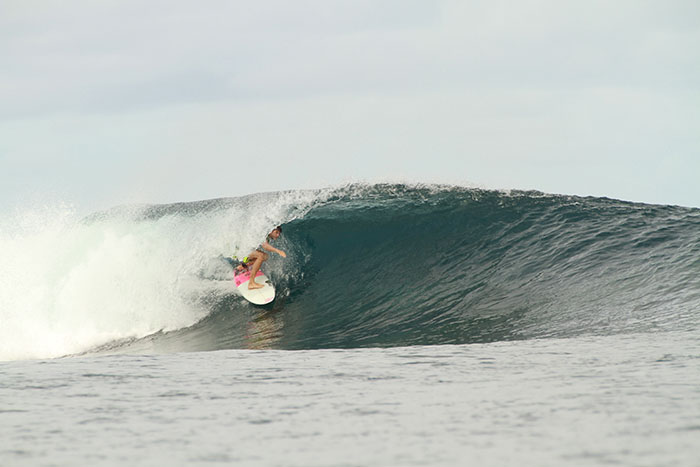 Close to our surf resort in Mentawai